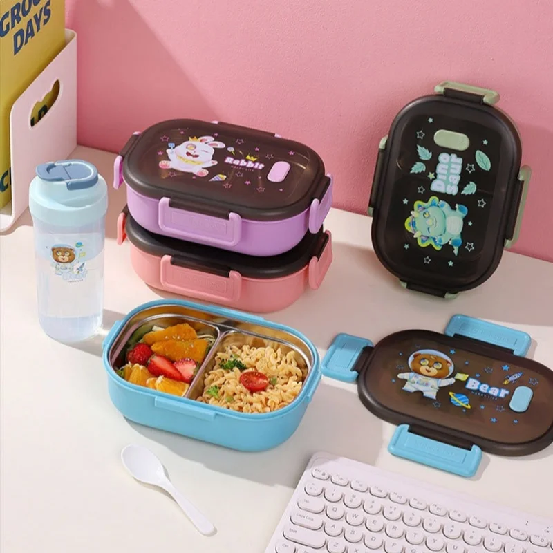 Lunch Box 900ML Stainless Stee - đánh giá và giá Bento Box Two Tier