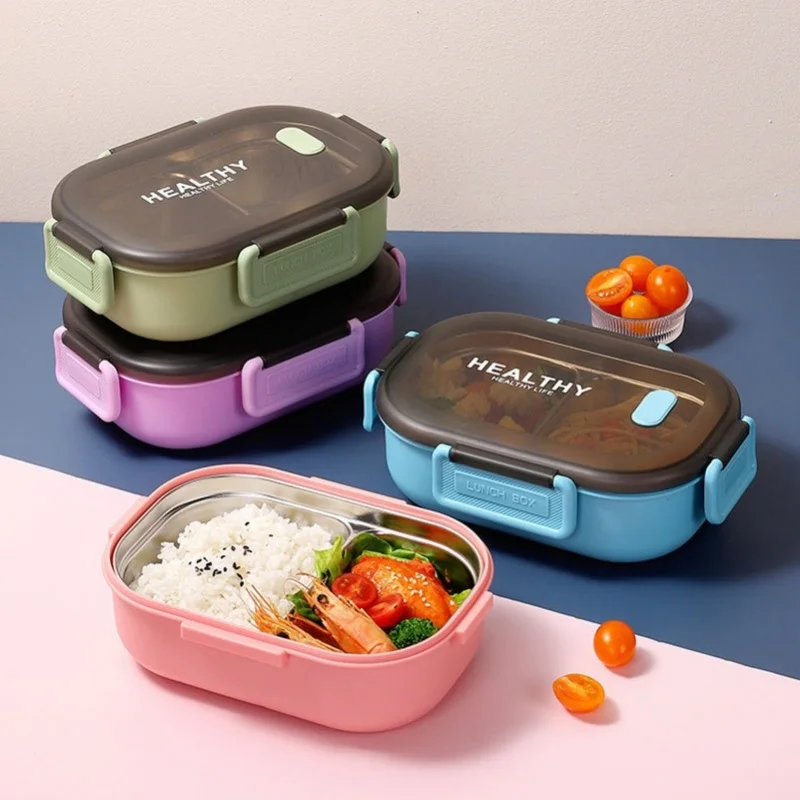 Lunch Box 900ML Stainless Stee - đánh giá và giá Bento Box Two Tier