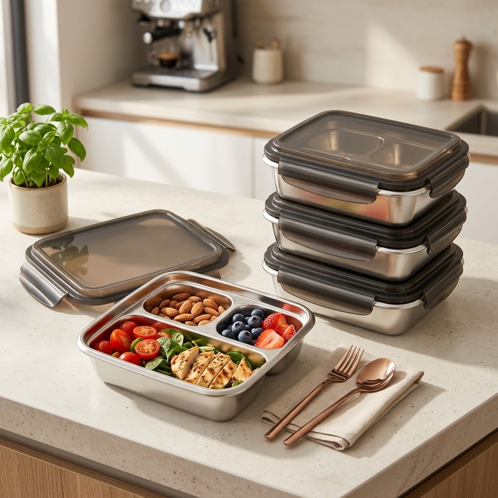 Large Capacity Lunch Container - đánh giá và giá Bento Box Two Tier