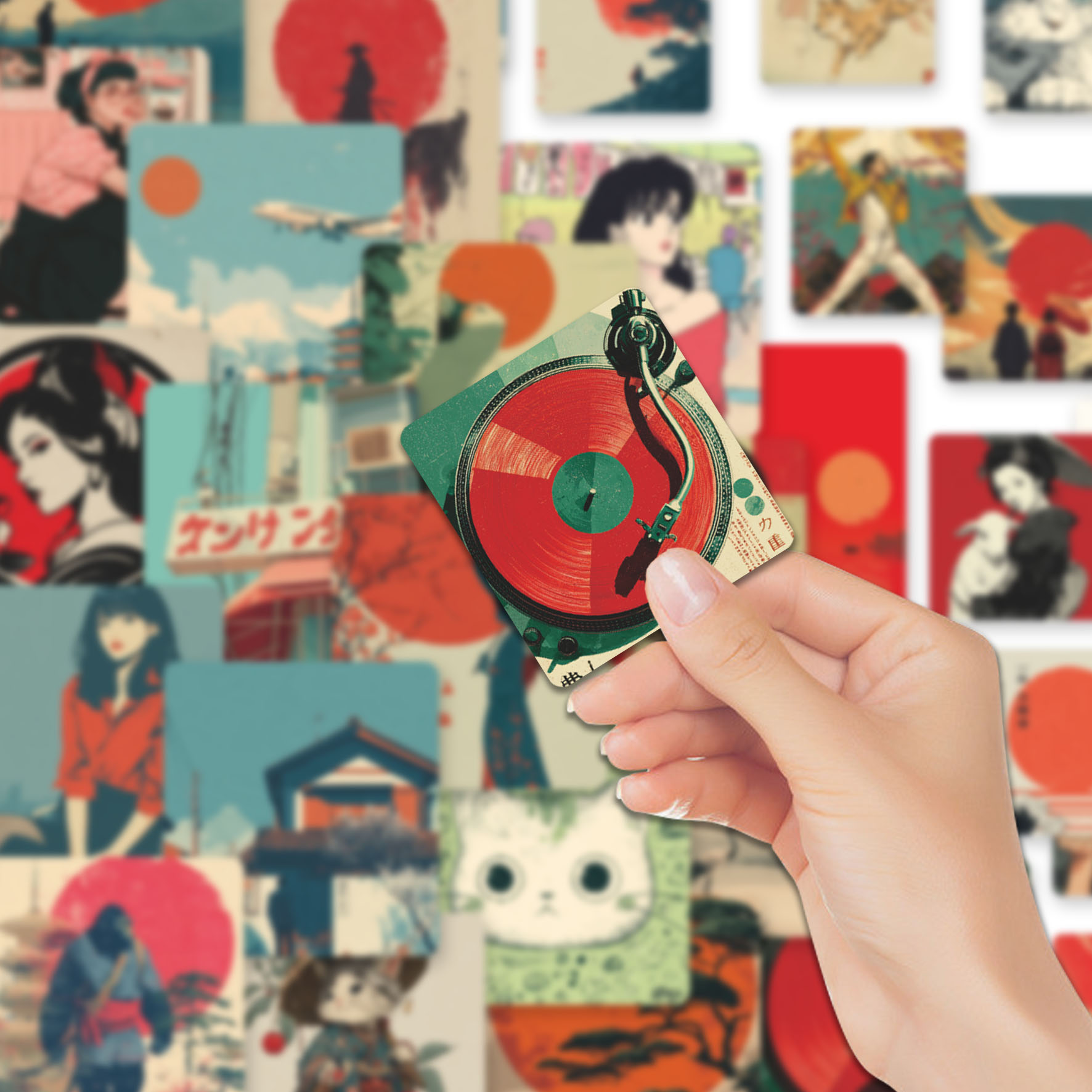 58pcs Japanese Lifestyle Vinyl - đánh giá và giá Japanese Culture Lifestyle