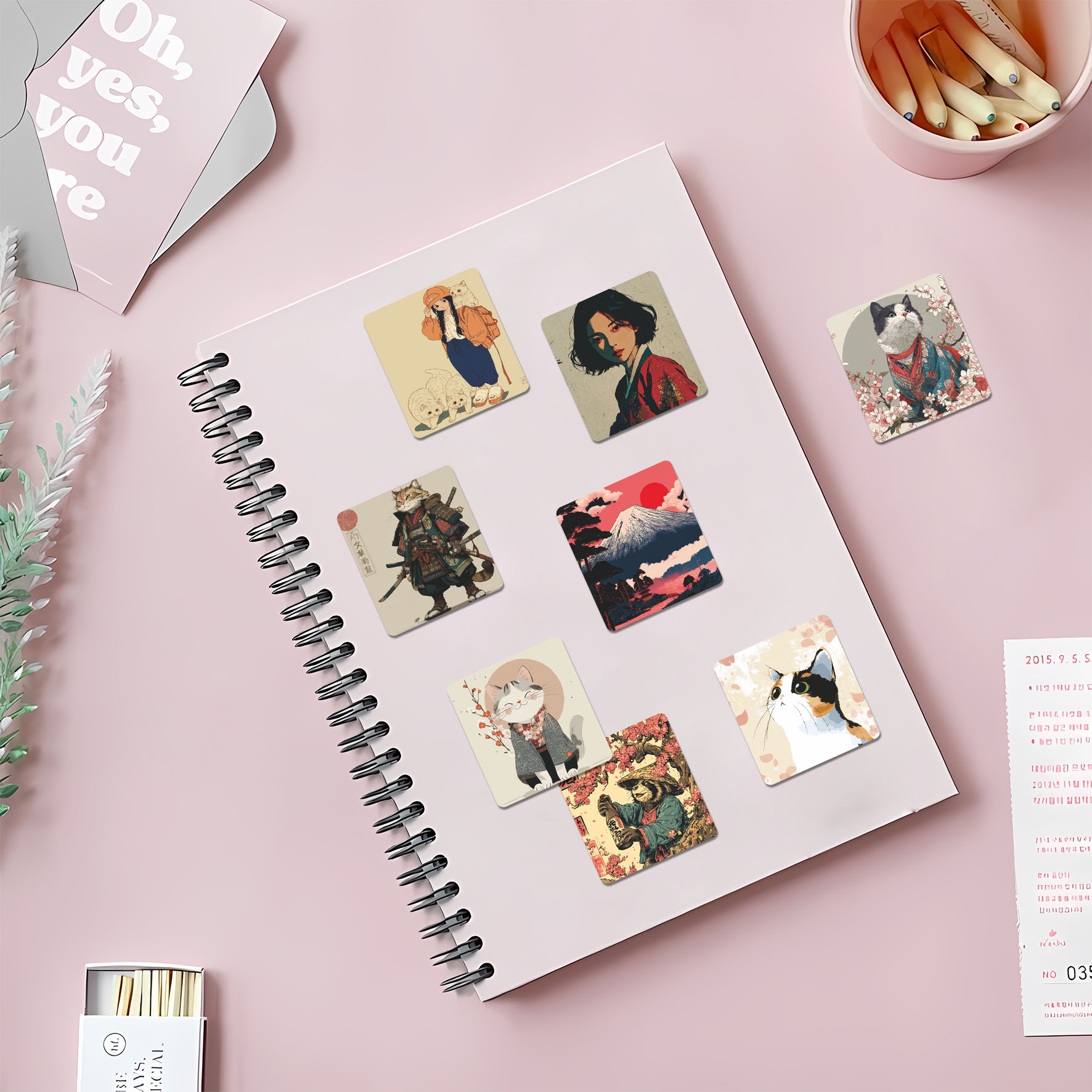 58pcs Japanese Lifestyle Vinyl - đánh giá và giá Japanese Culture Lifestyle