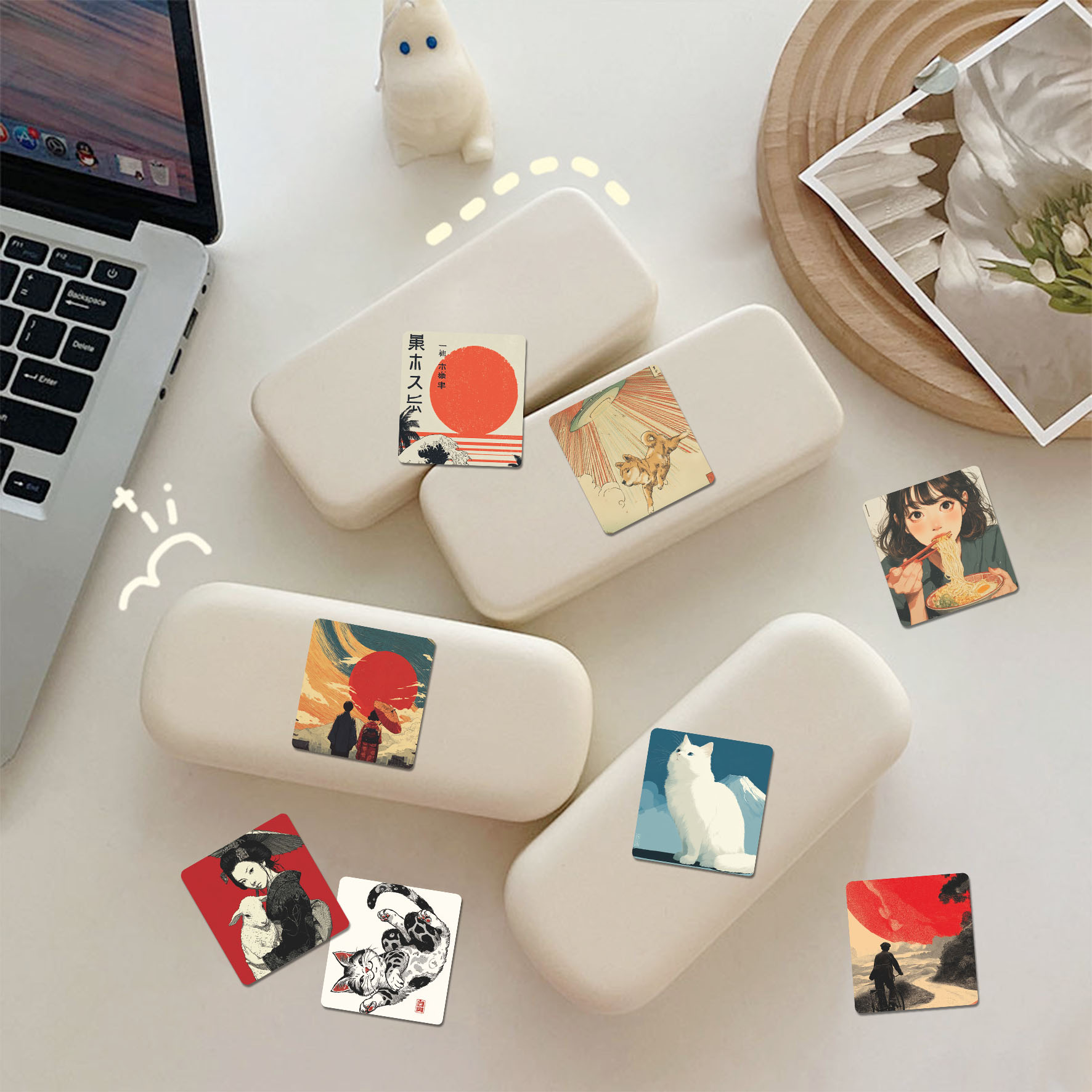 58pcs Japanese Lifestyle Vinyl - đánh giá và giá Japanese Culture Lifestyle