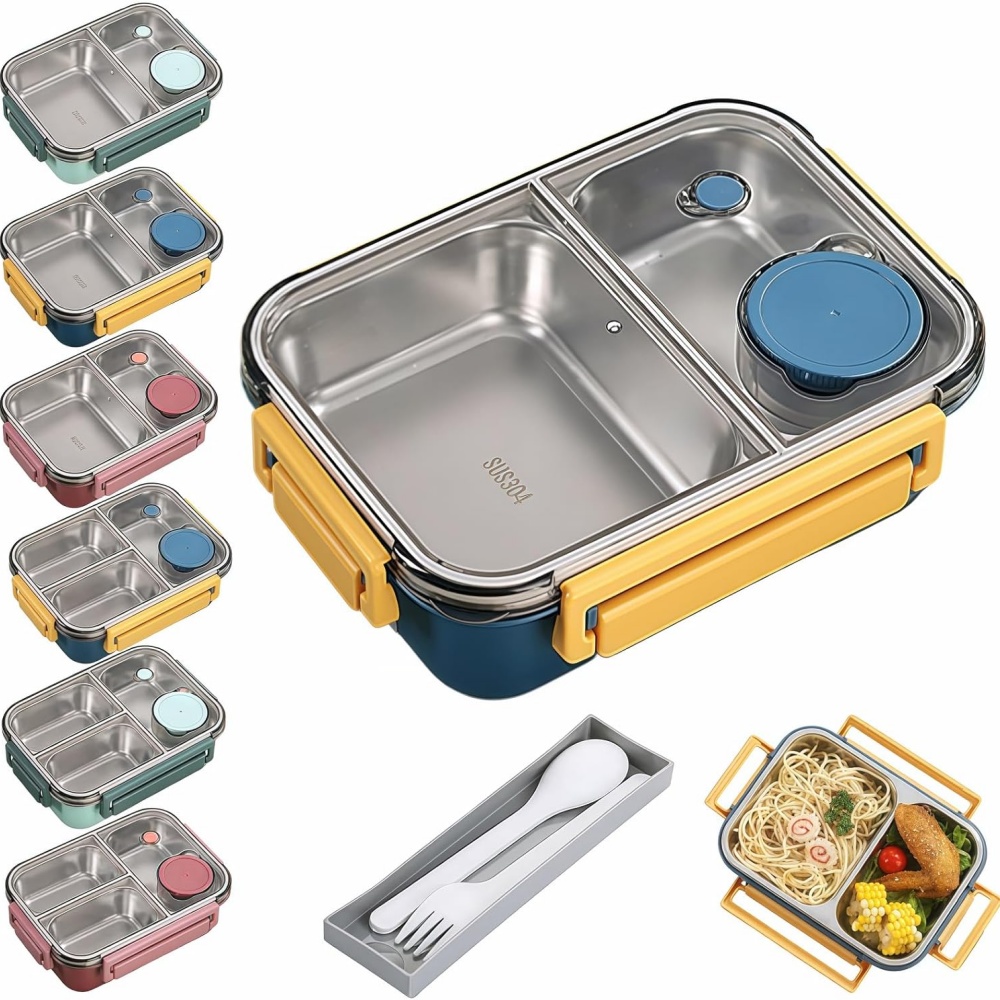 850ml Portable Lunch Boxes for - đánh giá và giá Bento Box Two Tier
