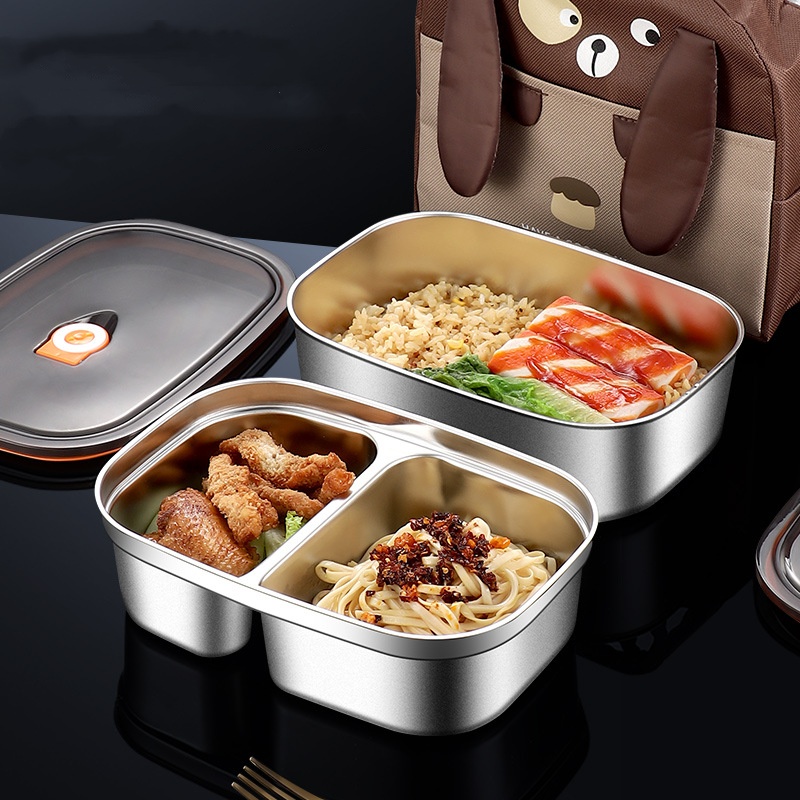 Stainless Steel Lunch Box for  - đánh giá và giá Bento Box Two Tier
