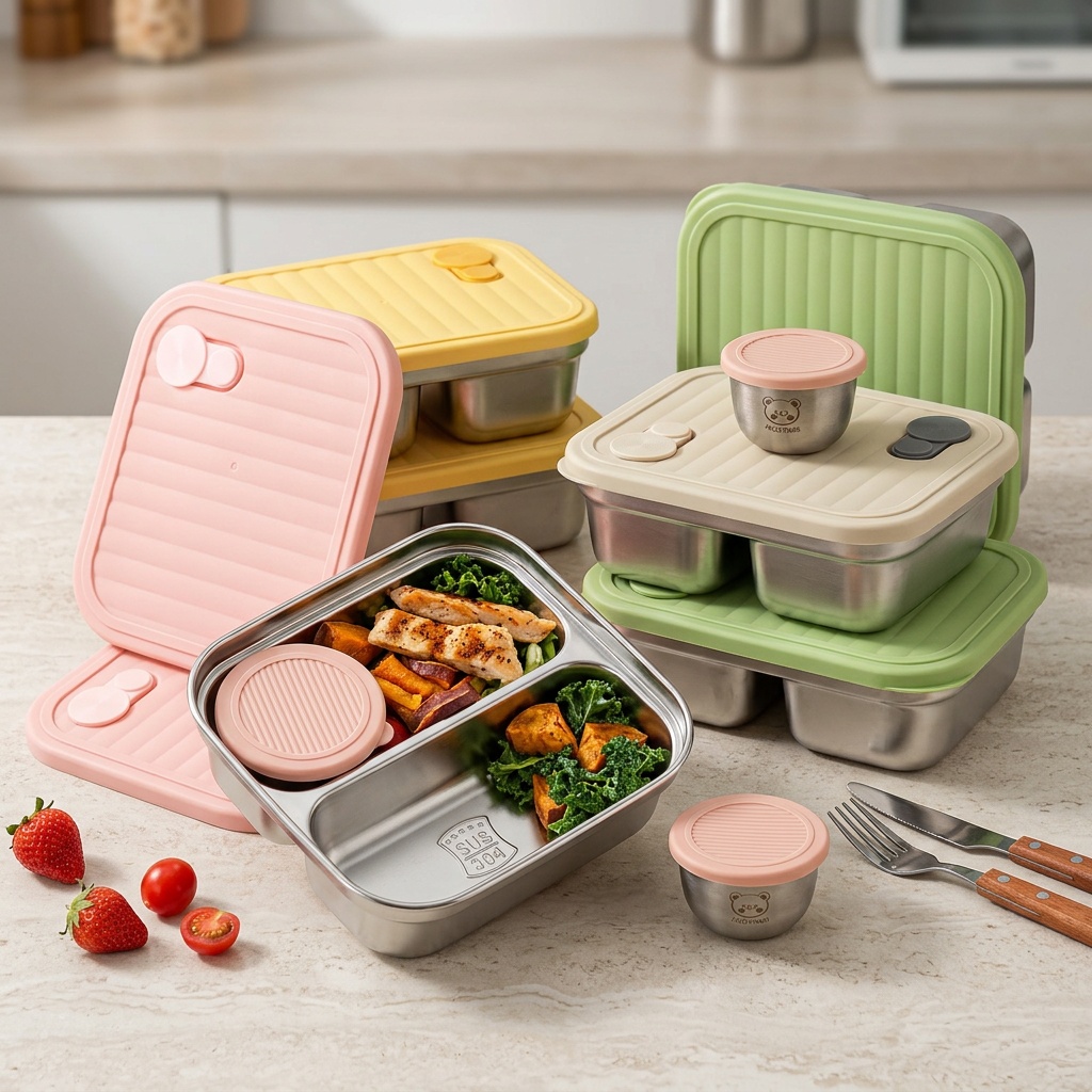 304 Stainless Steel Lunch Cont - đánh giá và giá Bento Box Two Tier