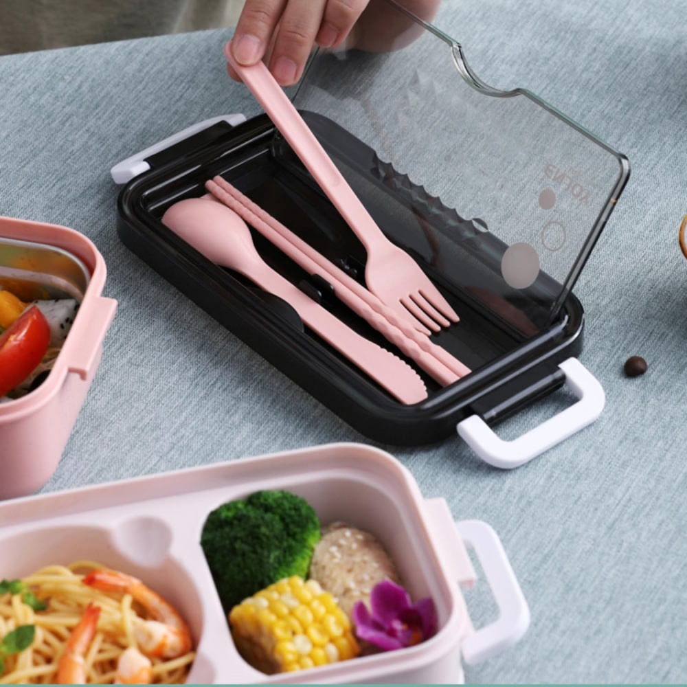 1pack Lunch Box Double-layer P - đánh giá và giá Bento Box Two Tier