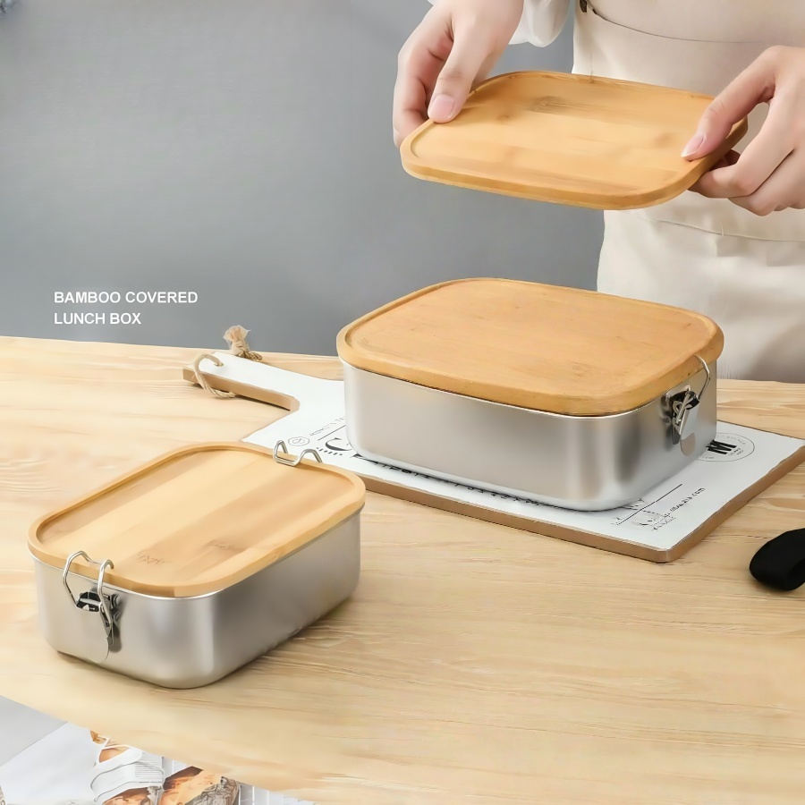304 Stainless Steel Lunch Boxe - đánh giá và giá Bento Box Two Tier