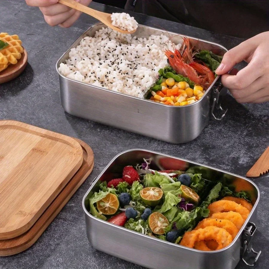 304 Stainless Steel Lunch Boxe - đánh giá và giá Bento Box Two Tier