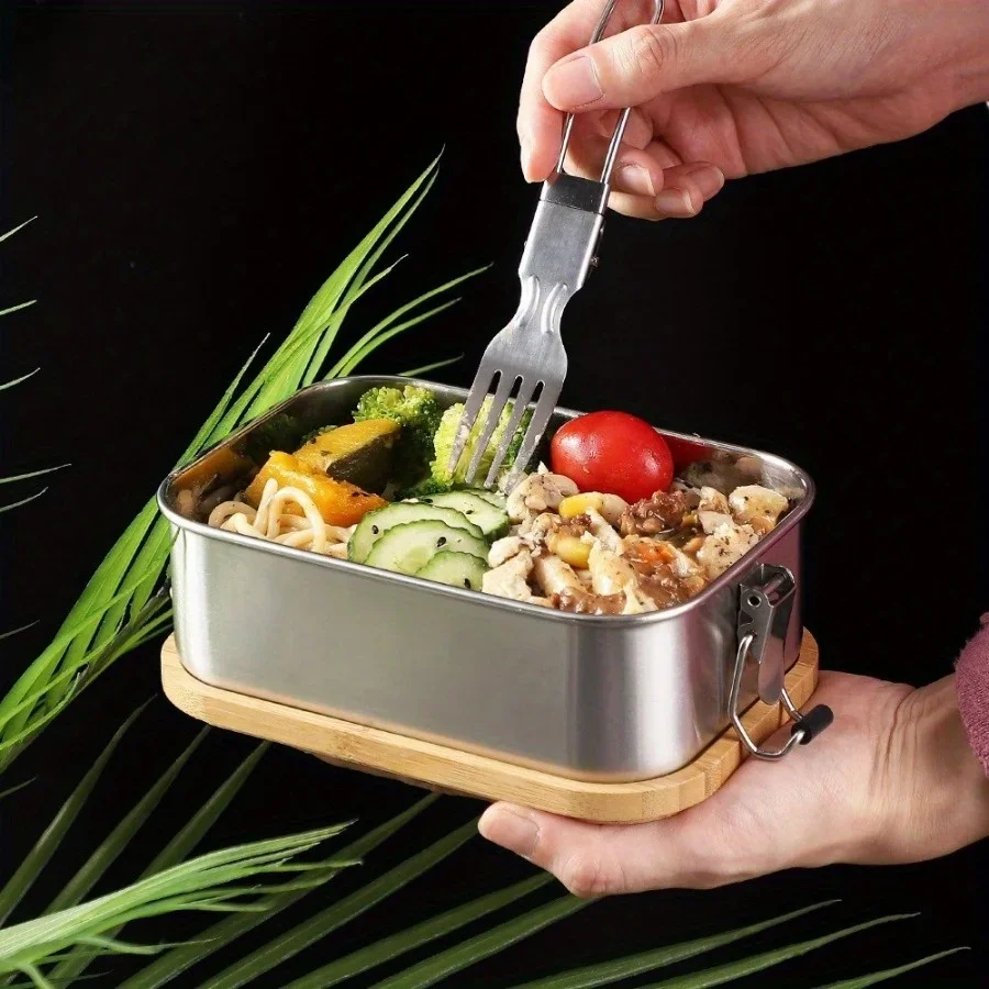 304 Stainless Steel Lunch Boxe - đánh giá và giá Bento Box Two Tier