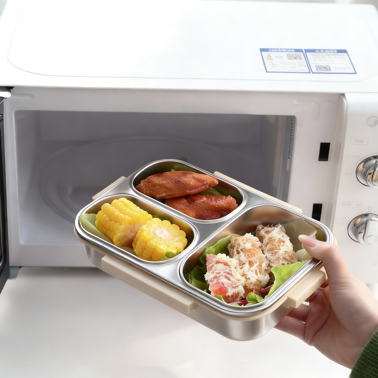 Large Capacity Cartoon Childre - đánh giá và giá Bento Box Two Tier
